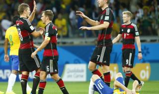 2014巴西世界杯八强 2014世界杯德国对巴西